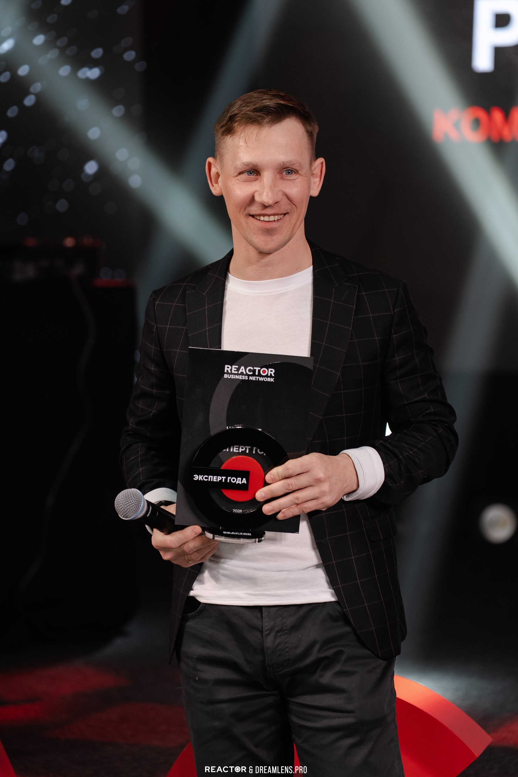 Роман Лазарев на сцене